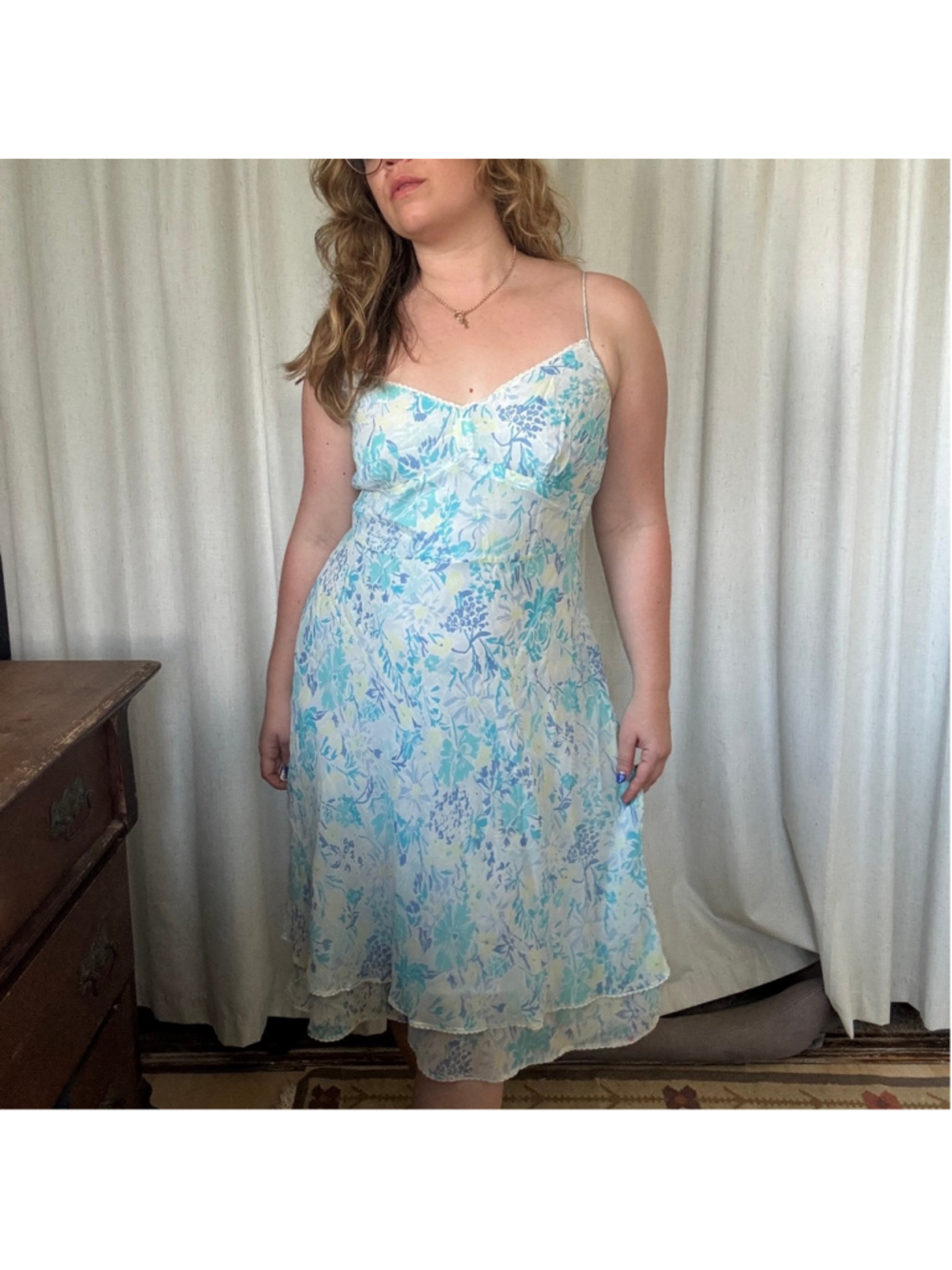 Ann Taylor Vintage Silk Slip Dress • Size: 12P